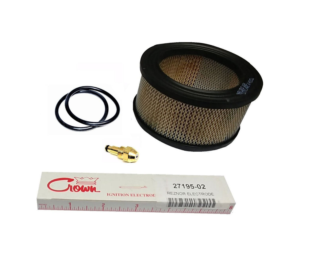 Reznor Waste Oil Heater Kit - Nozzle 30609-8, Filter, O-Rings & Both Ignition Electrodes