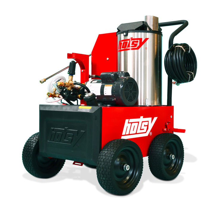 Hotsy® 500 Series - Hot Water Pressure Washer - Electric Motor - Oil Fired Burner - Direct Drive - Portable