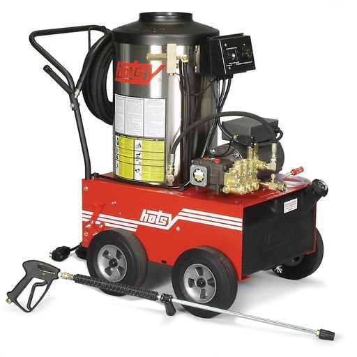 Hotsy® 500 Series - Hot Water Pressure Washer - Electric Motor - Oil Fired Burner - Direct Drive - Portable