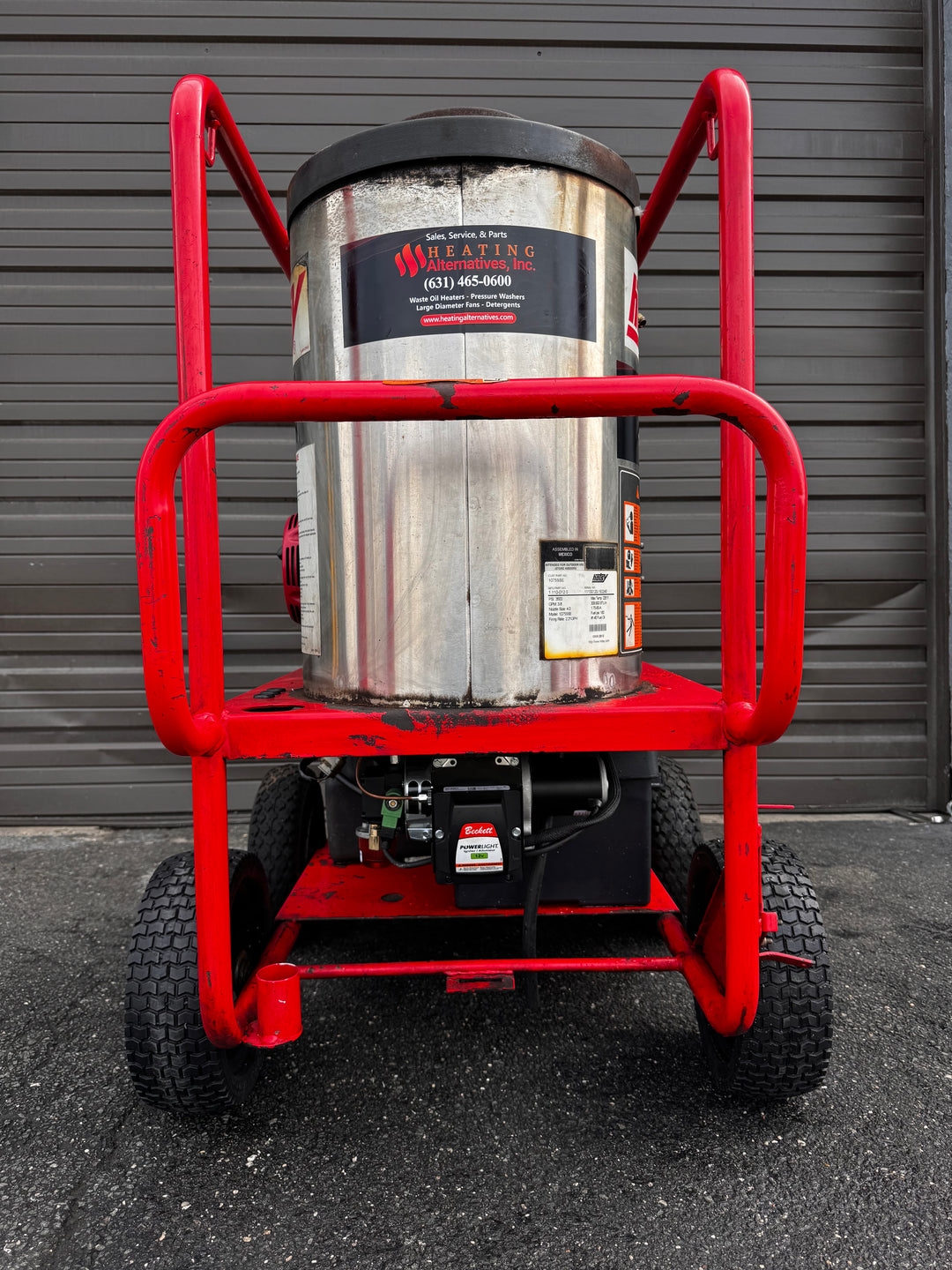 Hotsy® "Pre-Owned" Hot Water Pressure Washer - Model 1075SSE- Commercial Grade - Honda GX390