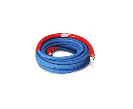 Power Washer Hose, 1-Wire, 3000 PSI, 3/8, Blue Non-Marking Hose, 50ft or 100ft