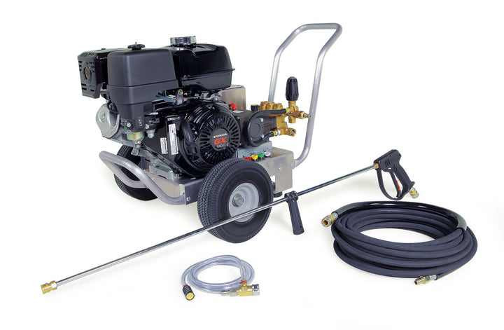 Hotsy® Cold Water Pressure Washer - Gasoline Engine - Direct & Belt Drive - Portable
