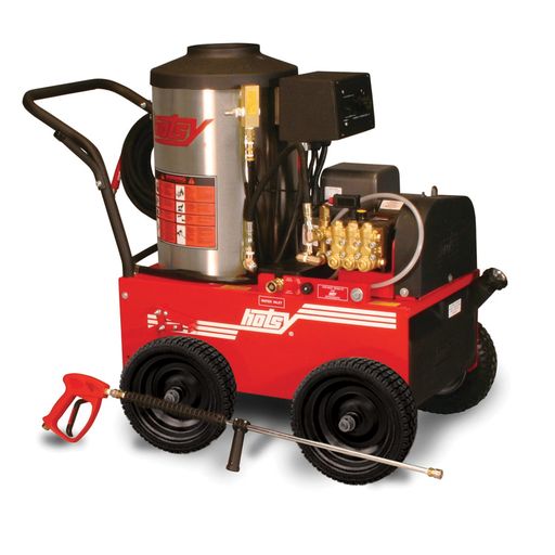 Hotsy® 700 Series - Hot Water Pressure Washer - Electric Motor - Oil Fired Burner - Belt Drive - Portable