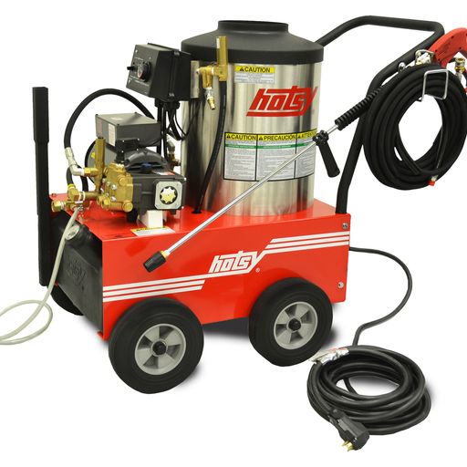 Hotsy® 500 Series - Hot Water Pressure Washer - Electric Motor - Oil Fired Burner - Direct Drive - Portable